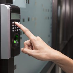 52059224 - fingerprint and access control in a office building